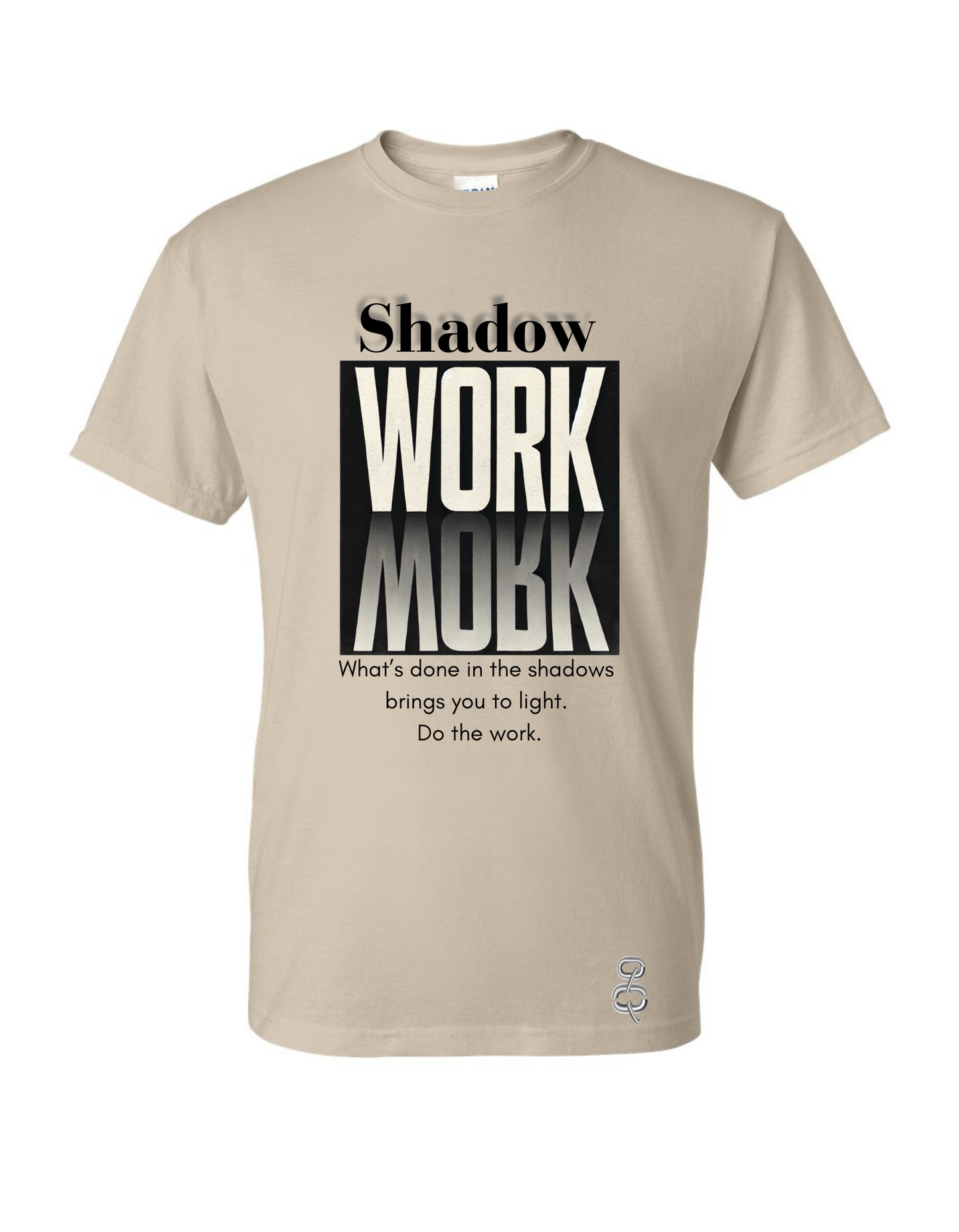 Shadow Work Reflection Tee (Calm Canvas)
