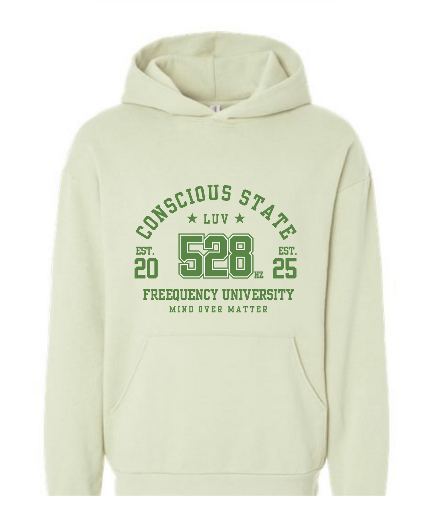 Conscious State Hoodie — Green (Honey Dew)