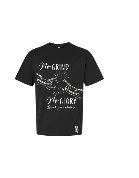 No Grind, No Glory Tee (Shadow Signal Black)