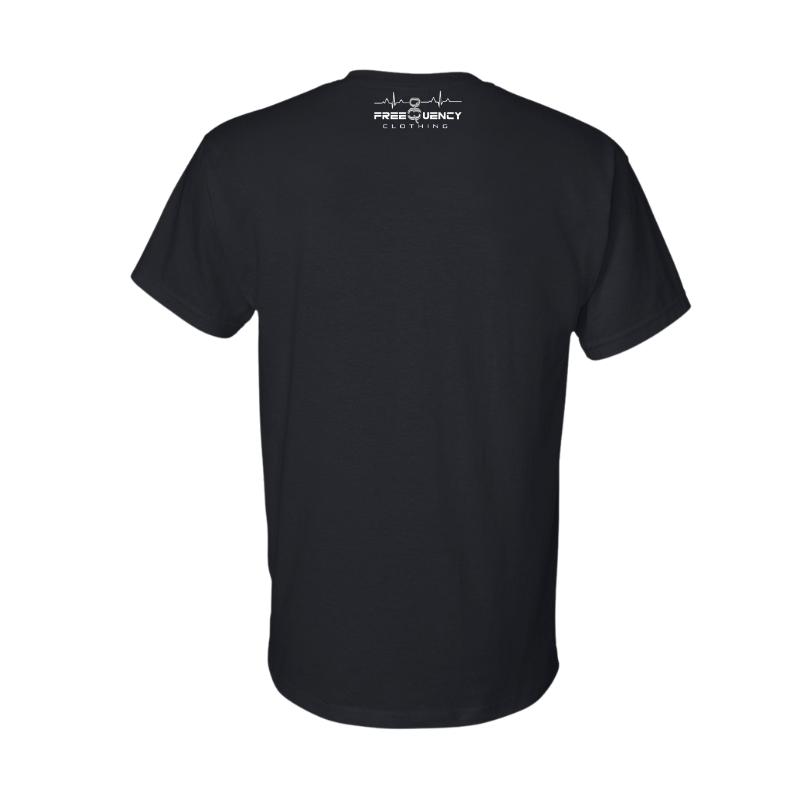 528Hz Love Hertz Tee - Shadow Signal (Black)