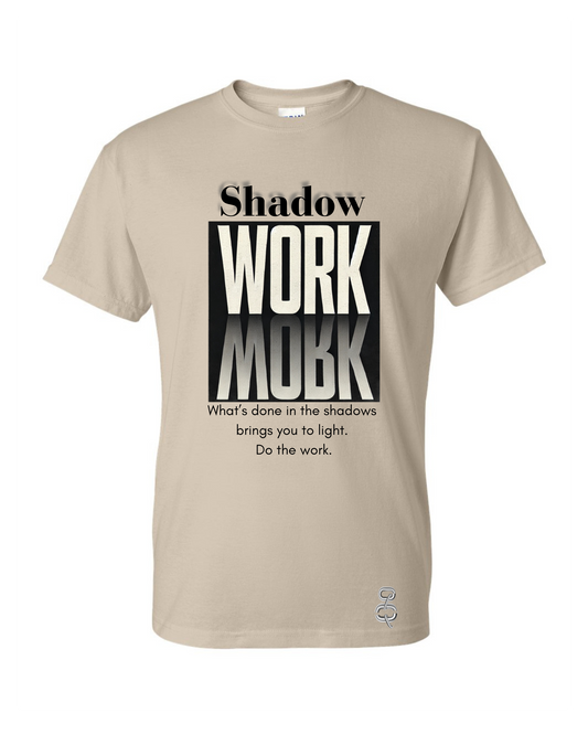 Shadow Work Reflection Tee (Calm Canvas)