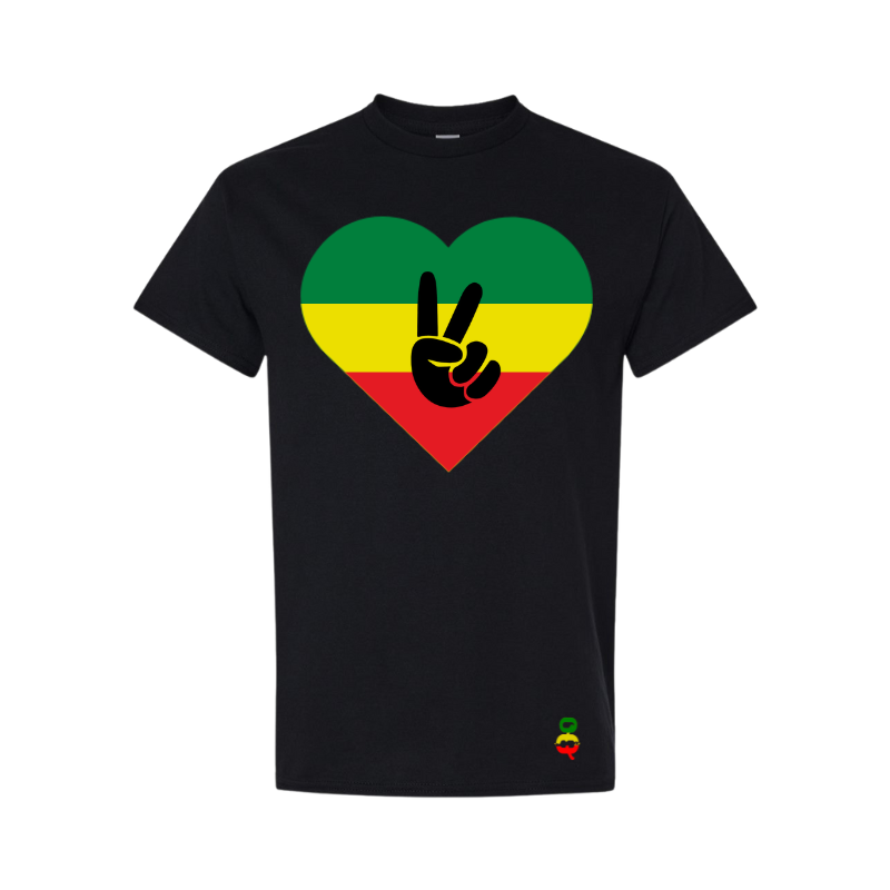 Peace & Love Heart Tee